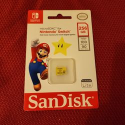 256GB MicroSDXC for Nintendo Switch 