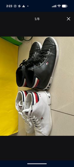 2 Pairs Shoes Men’s Size 10 , 9 1/2. were used only once.