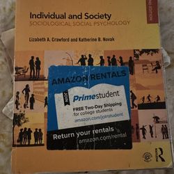 Individual and Society Sociological Social Psychology 