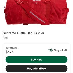 Supreme Duffle Bag
