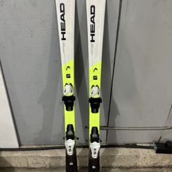 Rossignol Comp J4 junior ski boots & Head Supershape Team Easy junior skis with JRS bindings.