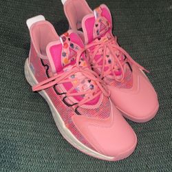 Day of The Dead Pink Adidas Shoes