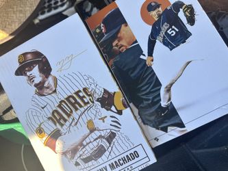 San Diego Padres Bobbleheads (Manny Machado - Trevor Hoffman)