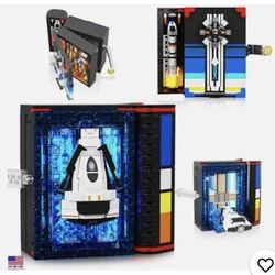 HogoKids 945 Piece Magic Book Nook Building Set