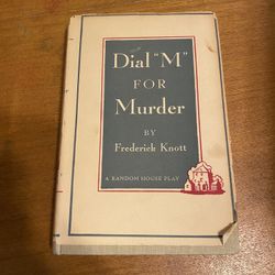 Dial M For Murder 1953 Original Classic Hard To Find 