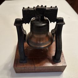 Vintage American Liberty Bell Replica Model