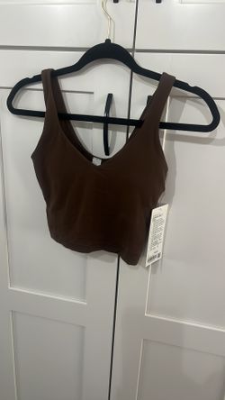 Lululemon Align Tank, Size 2, NWT, Java Brown 