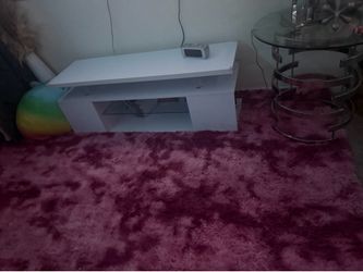 White tv stand