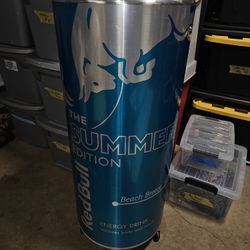 Redbull Electric Can Cooler "Refrigerator" on Wheels