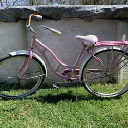 Schwinn Womens Pink  Cruiser Pedal Bike