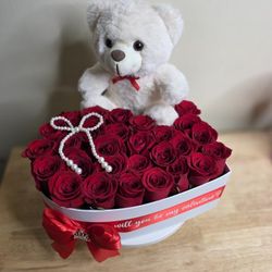 Will You Be My Valentine Heart Box 