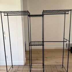 Clothing racks black