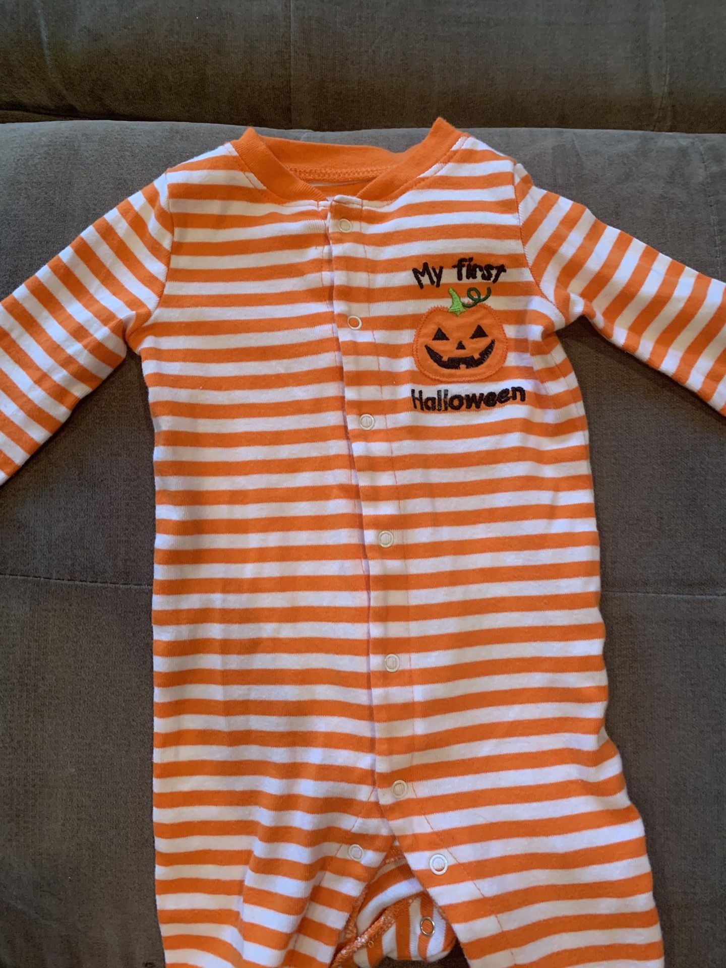First Halloween onesie