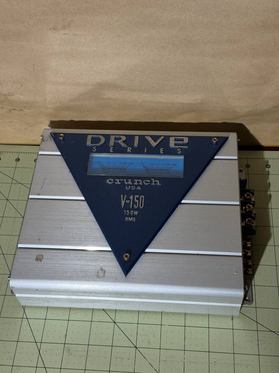 VINTAGE OLD SCHOOL CRUNCH USA DRIVE SERIES V-150 150 WATT RMS   