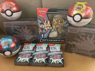Pokémon Card Lot Pitch Black, Pokeballs, Knockout Collection