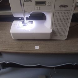 Brother Sewing Machine Model CE1100PRW & TABLE