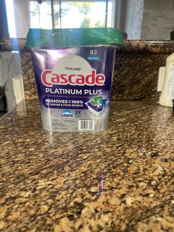 Cascade Platinum Plus Dishwasher Pods