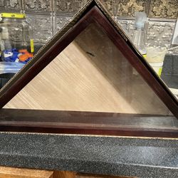 Flag Display Case American Veteran Burial Flag
