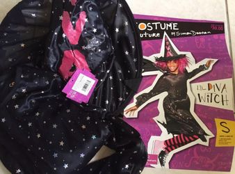 Brand New with Tag Lil Diva Witch (S)