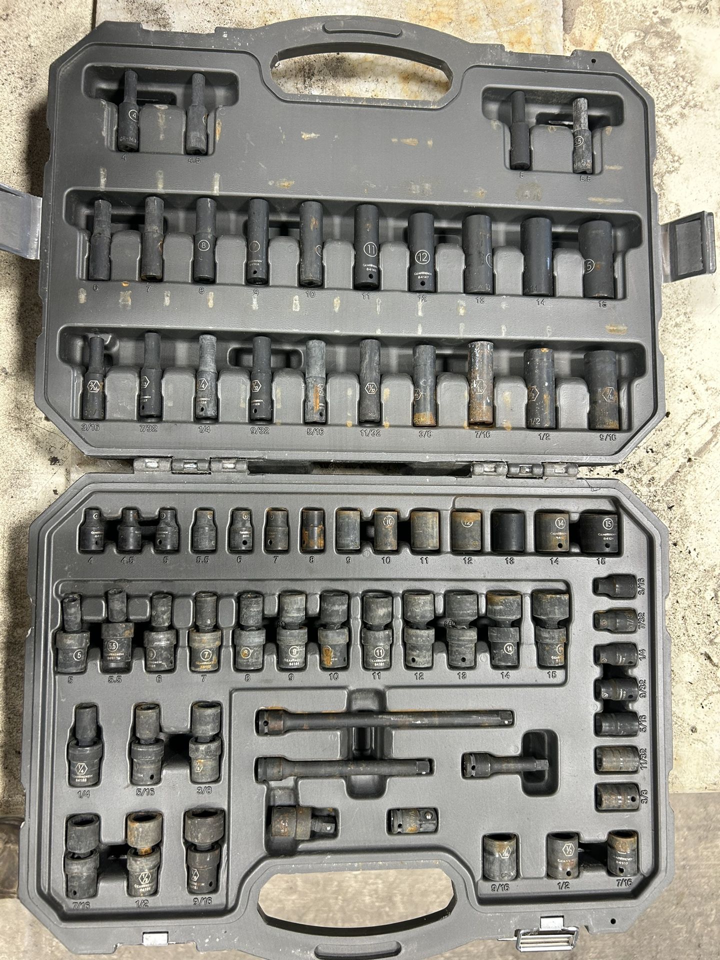 Gearwrench 1/4 Impact Socket Set