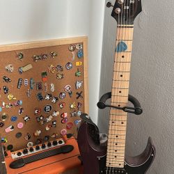 Gio Ibanez Purple Guitar