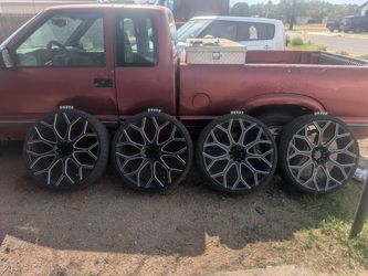 22s inch floater Rims with tire