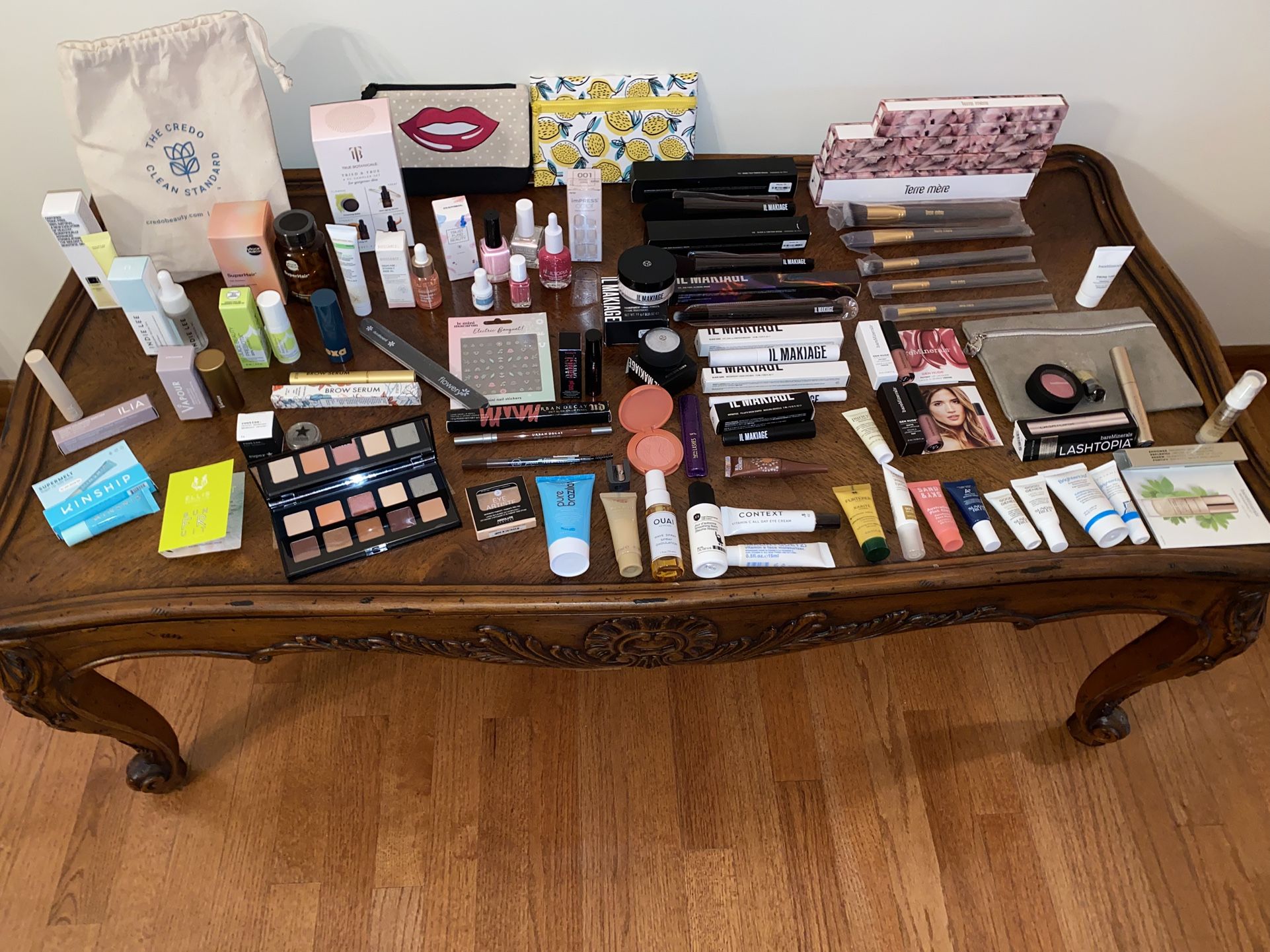 Tons of cosmetics/makeup, nail polish, skincare, haircare & more - brand new stocking stuffers