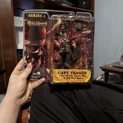 Pirates of The Caribbean NECA Series 2 Captain Teague 7 Inch Action Figure Toy