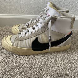 Off White Nike Blazer Size 9