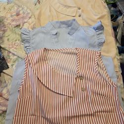 3 Size Small Womens Summer Blouses
