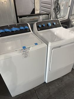 Set Ge Washer & Dryer Top Load