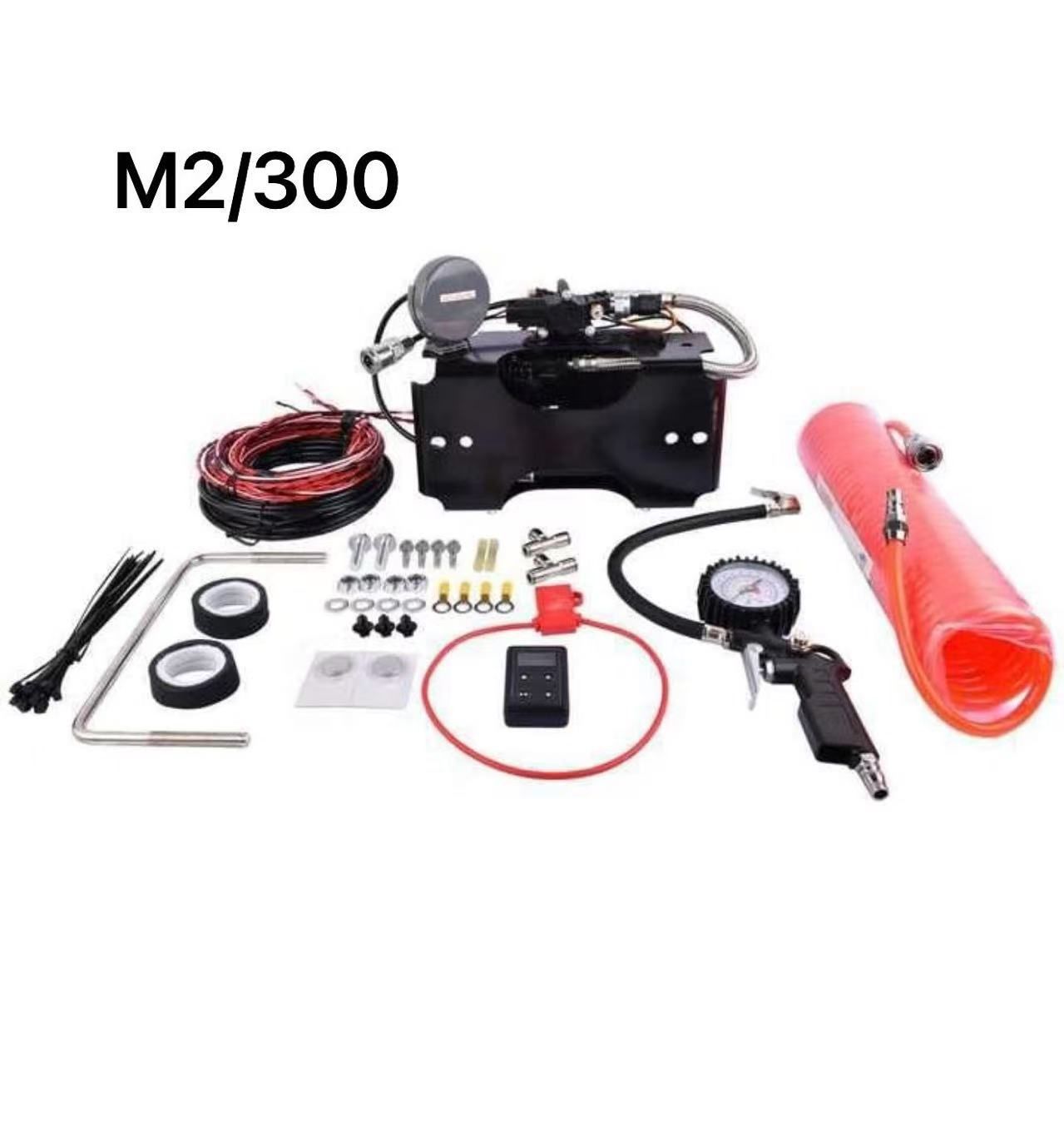 Trailer Load Leveling Air Suspension Compressor Kit For Air Lift 25980EZ Remote WirelessOne