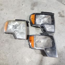 2009 To 2014 Ford F150 Right Headlight