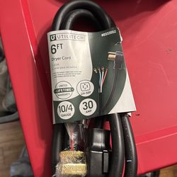 Dryer cord 6ft