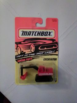 Matchbox Collectibles 1995 year excavator