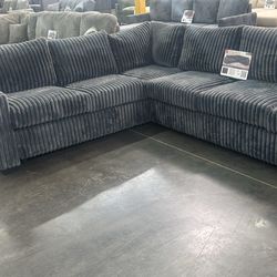 Jumbo corduroy couch new in box