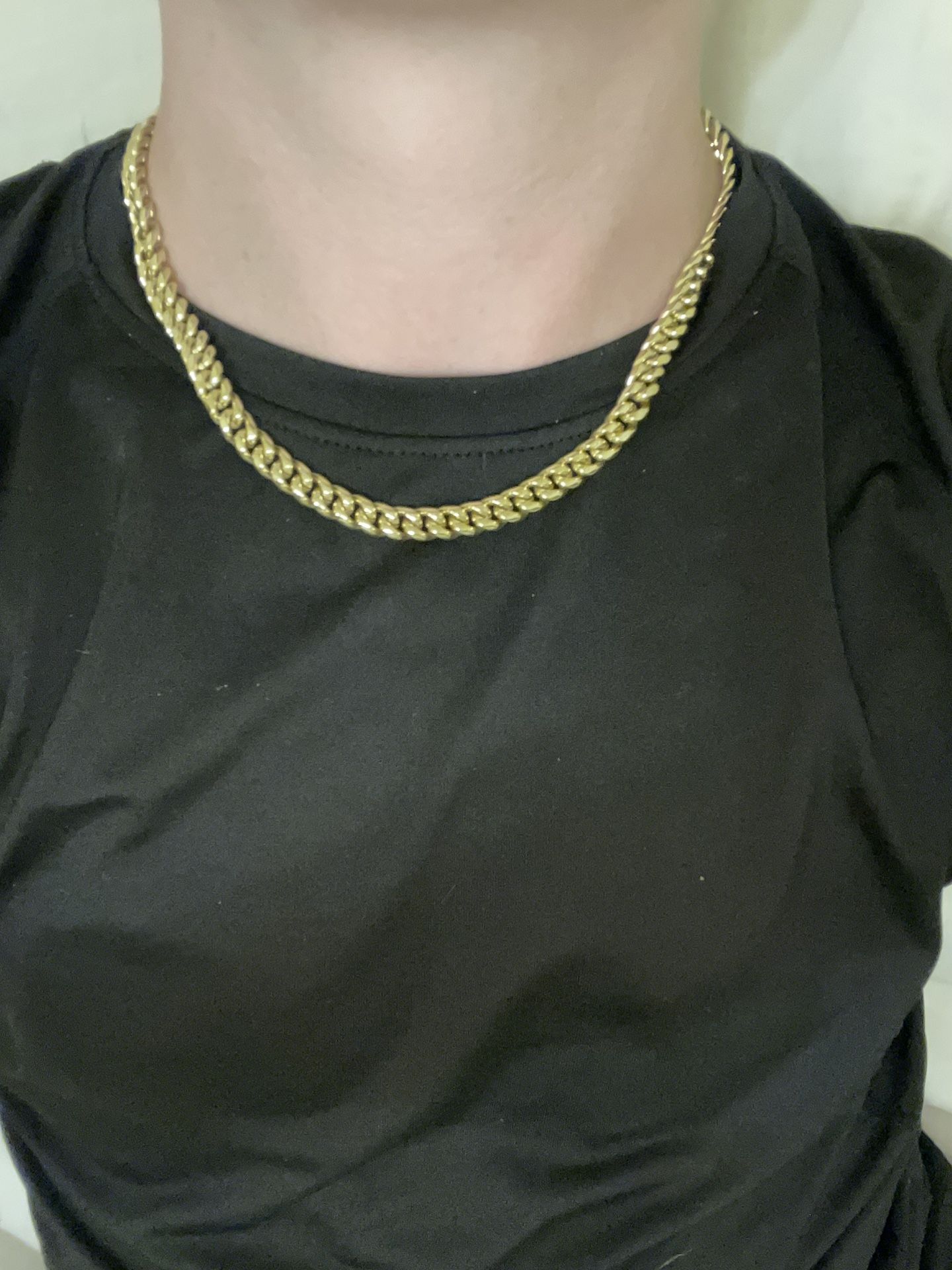 Gold Plated Cuban Link Chain