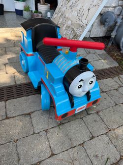 Thomas the Train riding cart for toddlers