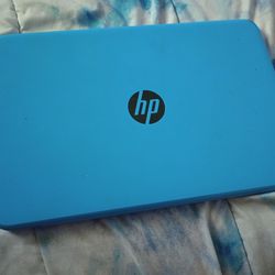 Blue HP Stream Laptop