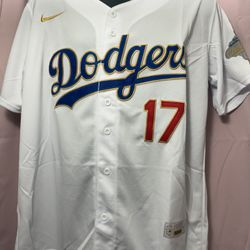 Shohei Ohtani #17 Men's Los Angeles Dodgers Nike  Championship Jersey