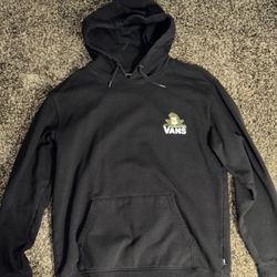 VANS FROG PULLOVER FLEECE FT/BK PRINT HOODIE