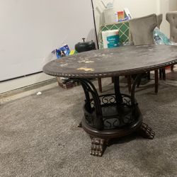 Real Wooden Dining Table