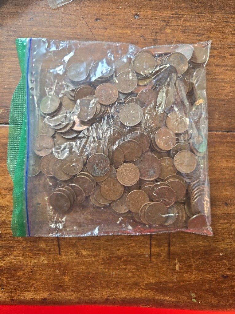 2 Lbs 4 0z Wheat Pennies
