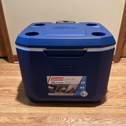 Coleman 50 QT. Xtreme Hard-Sided Rolling Wheeled Cooler