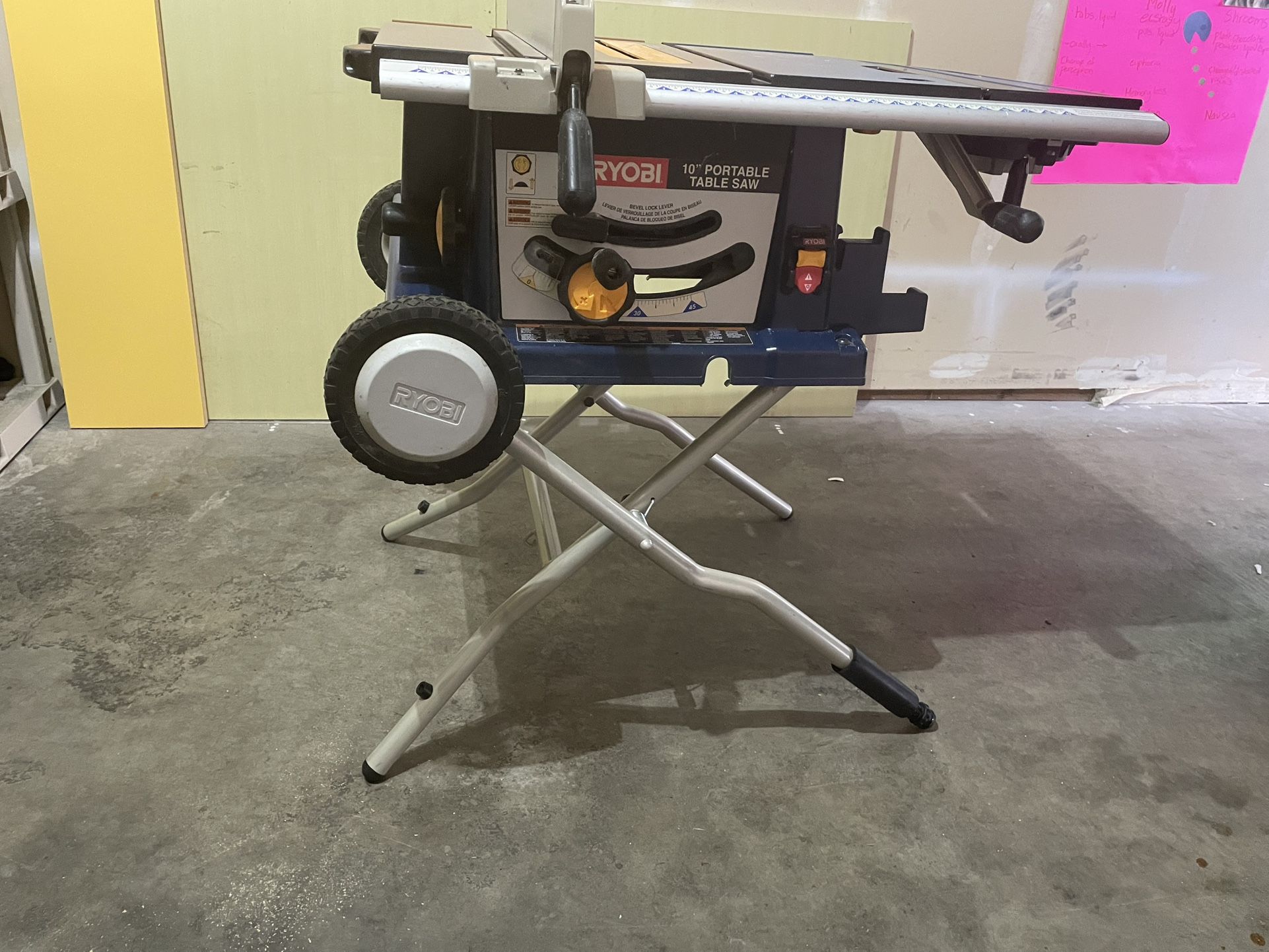PORTABLE TABLE SAW | RYOBI