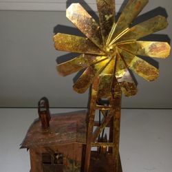 Copper Music Box Windmill Music Box 