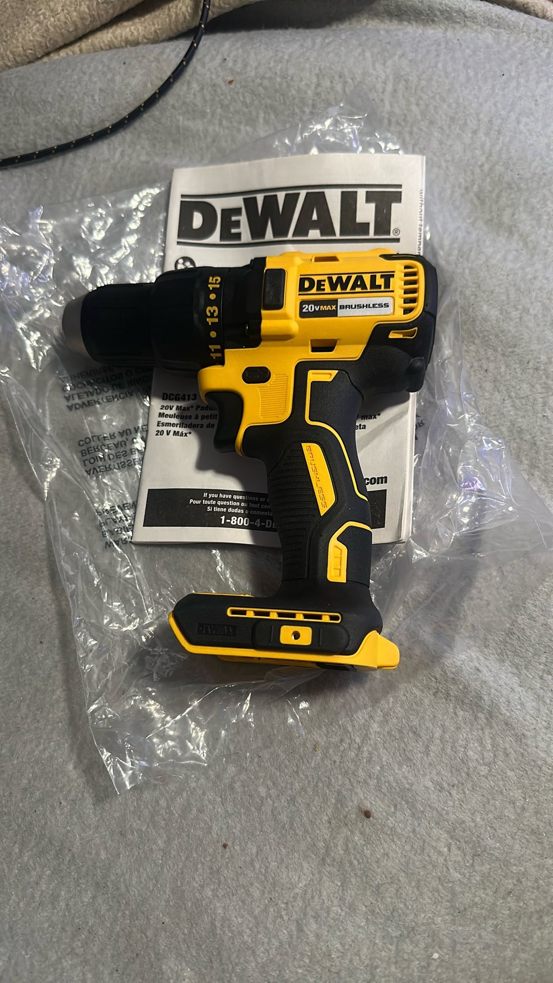 Drill   Dewalt   Brand   New   Tool  Only   