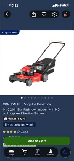 Gas lawnmower