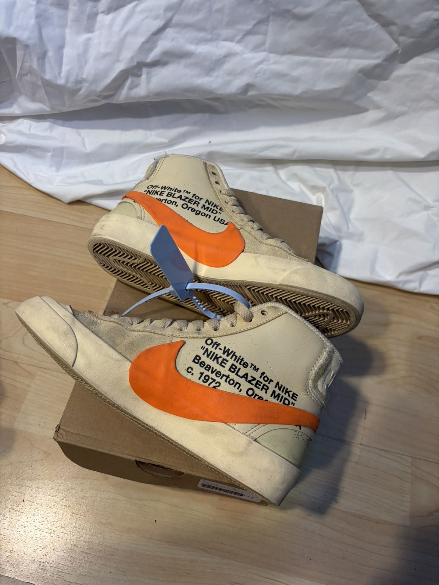 Off White Nike Blazer All Hallows Eve Size 4