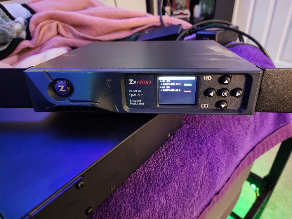 ZeeVee Four Input Digital HD QAM Modulator With HDMI Inputs (HDB2840
